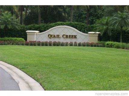 Quail Creek  - 5 Home(s) for Sale & 1 Lot(s) for Sale - Naples  - Collier  - NoSnowNaples