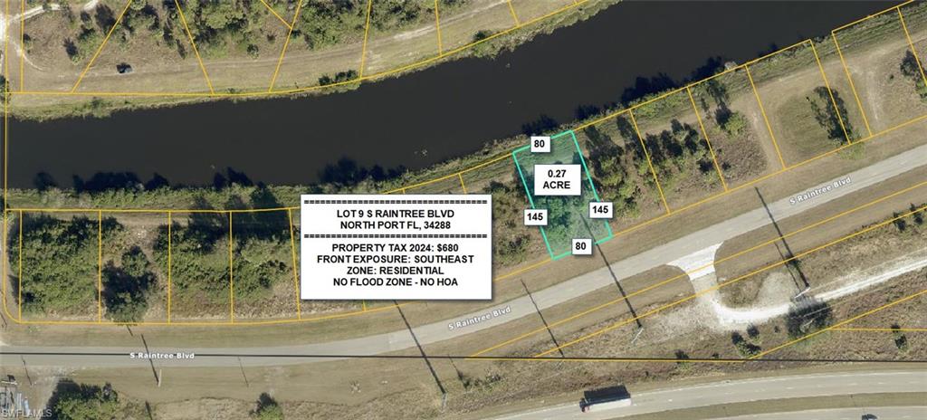 Lot 9 S RAINTREE BLVD, NORTH PORT FL 34288